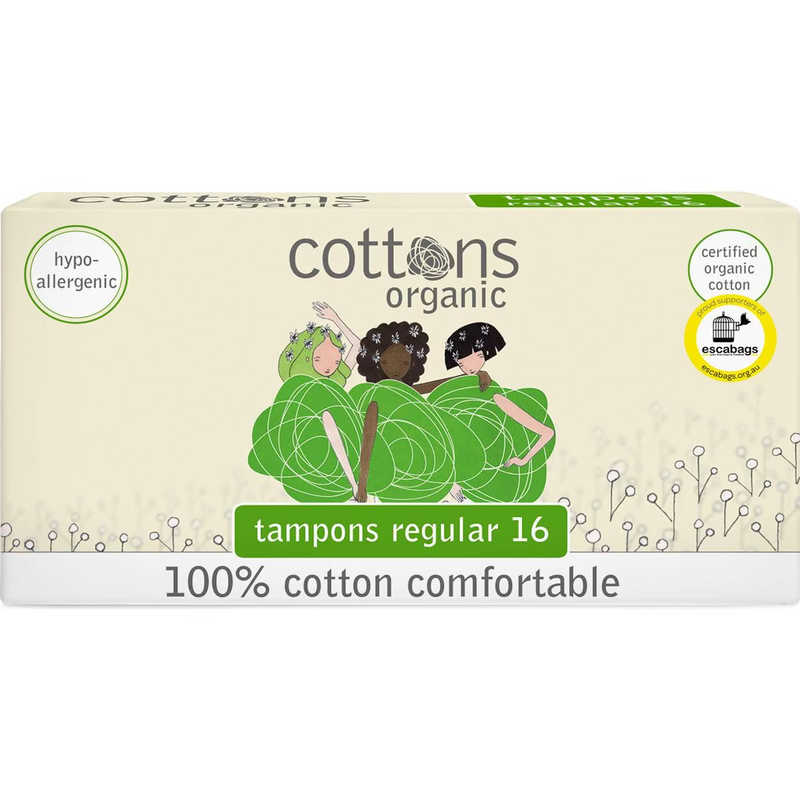 Cottons Regular Tampons 16 Pack