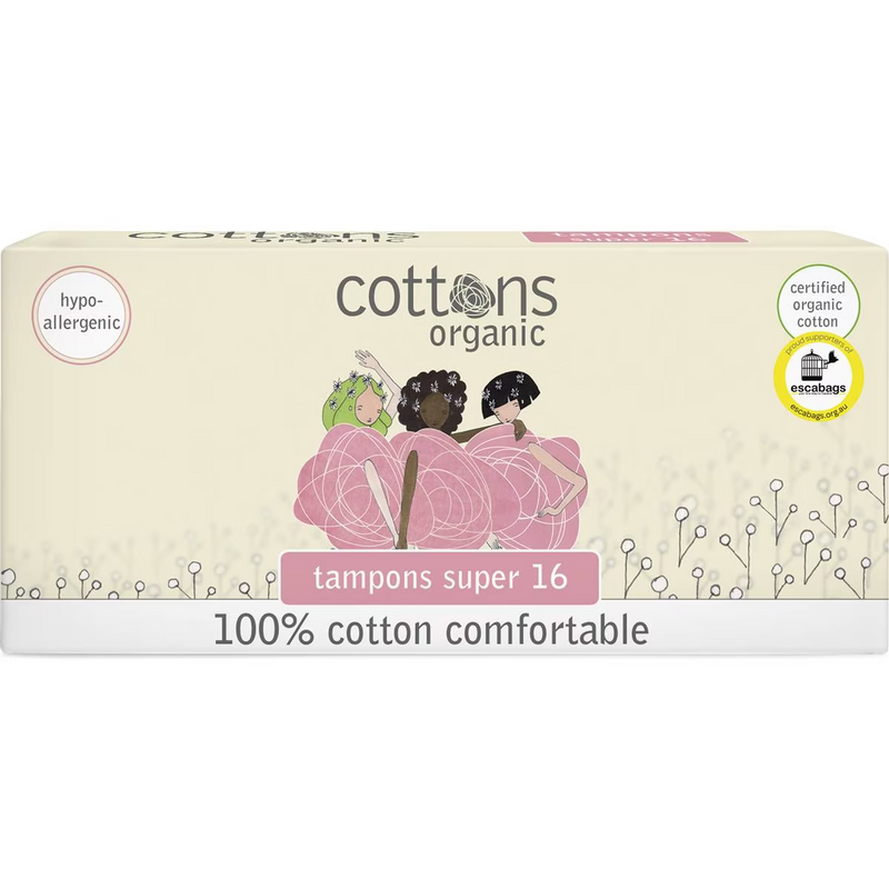 Cottons Super Tampons 16 Pack