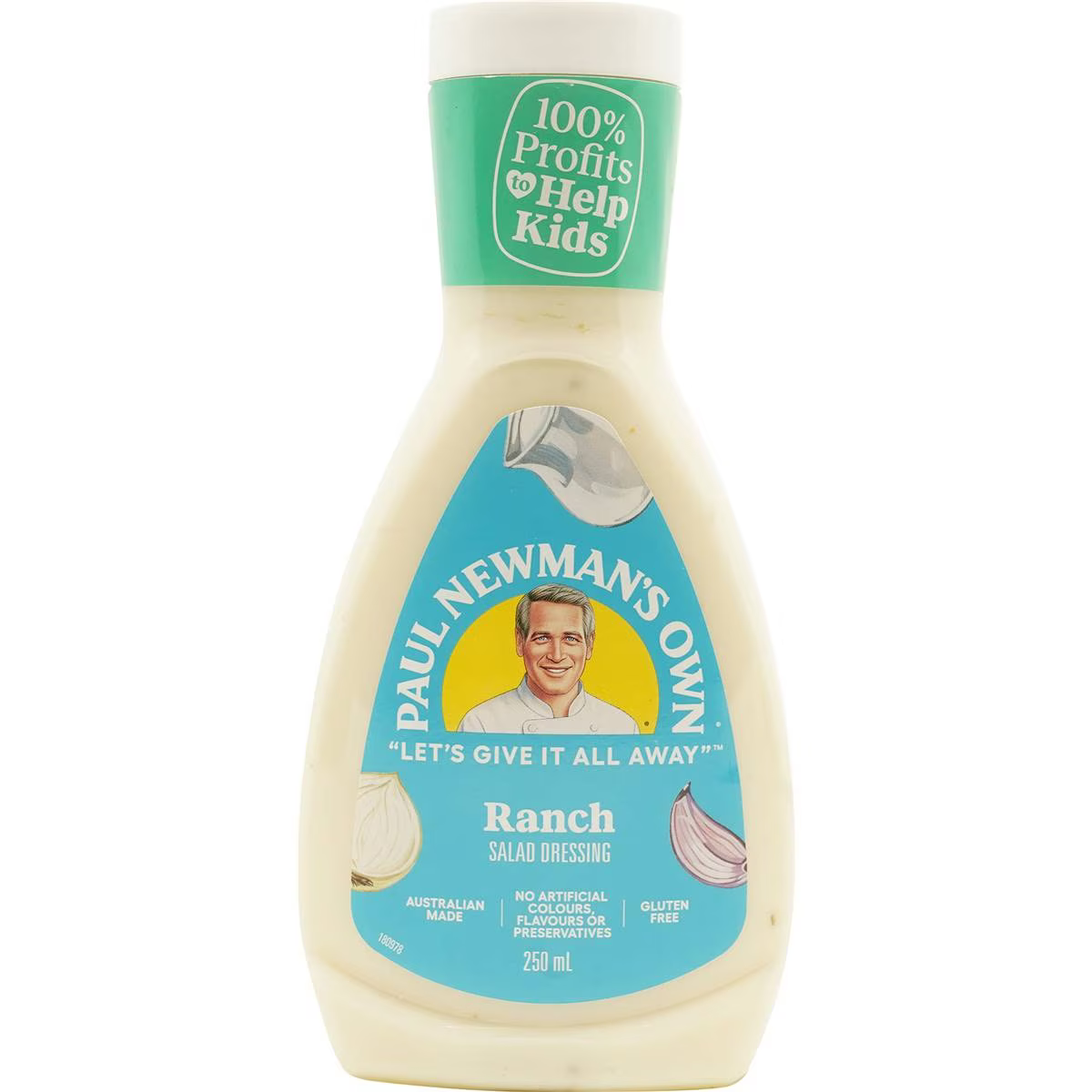 Paul Newman's Own Dressings Ranch 250ml | Worldwide Shipping Paul Newman's Own Dressings Ranch 250ml | Worldwide Shipping