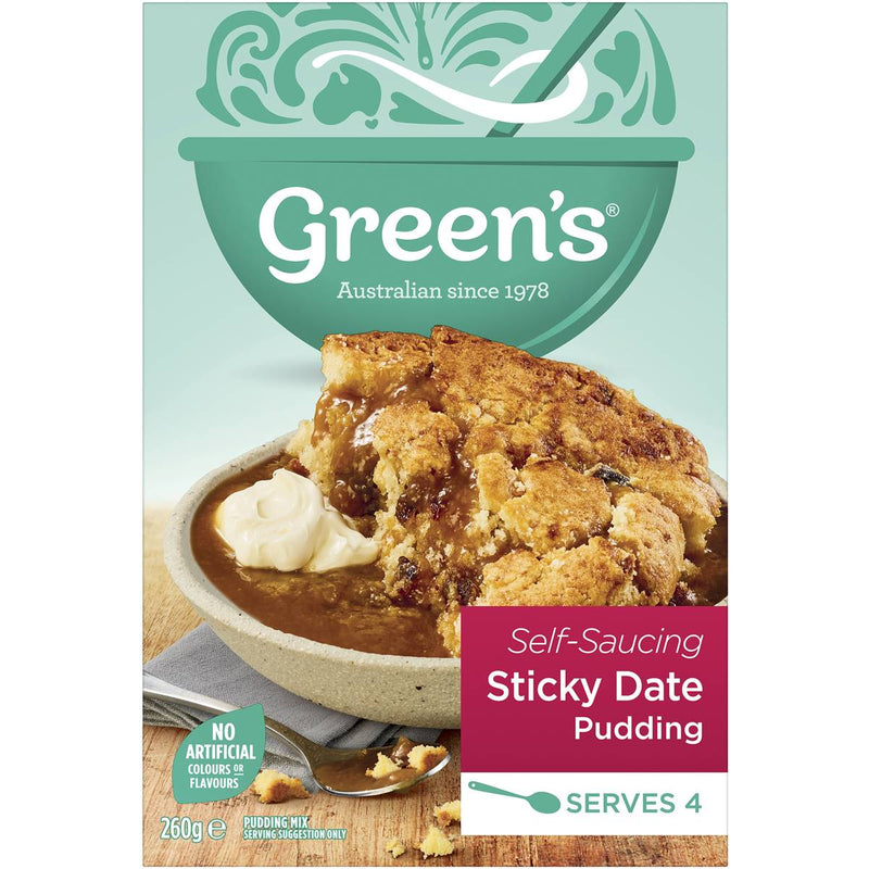 Green's Self-Saucing Sticky Date Pudding 260g