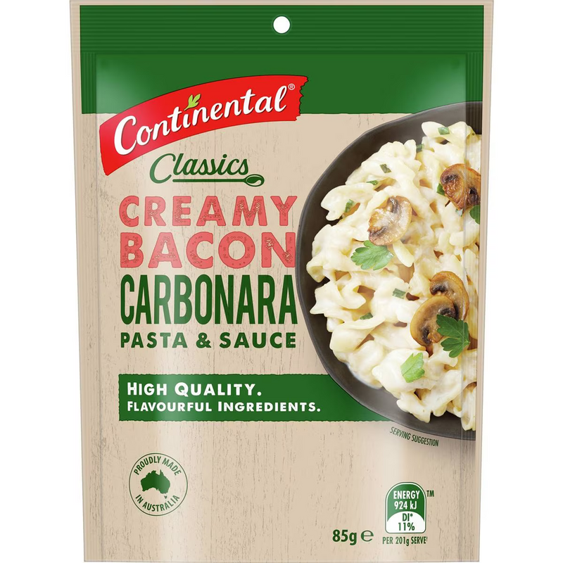 Continental Creamy Bacon Carbonara 85g