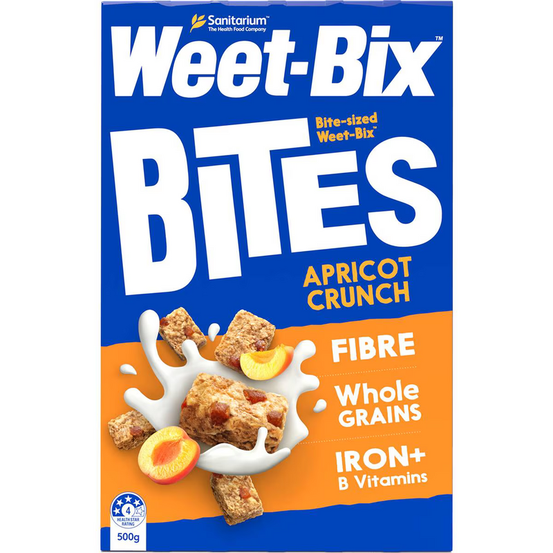 Sanitarium Weet-Bix Bites Apricot Breakfast Cereal 500g