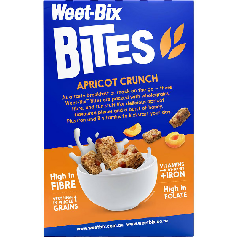 Sanitarium Weet-Bix Bites Apricot Breakfast Cereal 500g