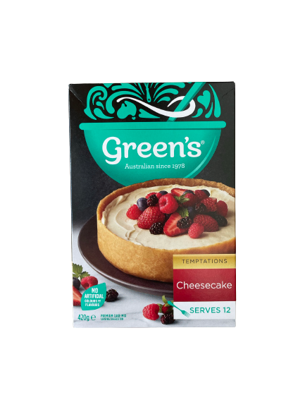 glimt Afhængighed forholdet Green's Temptations Cheesecake 420g
