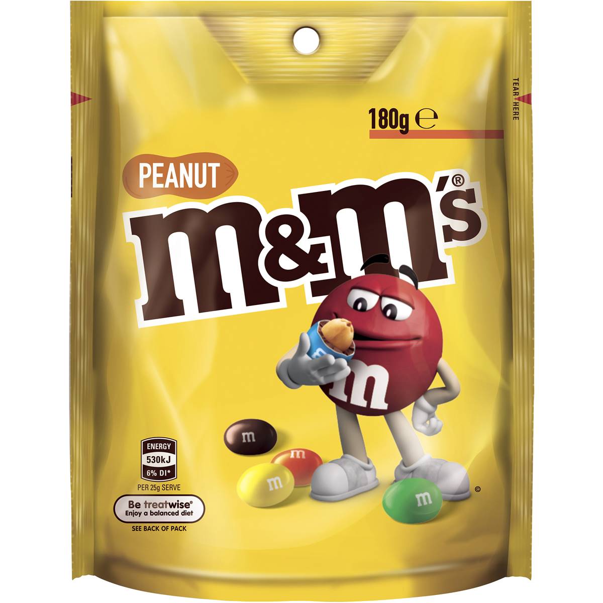 m&ms peanut