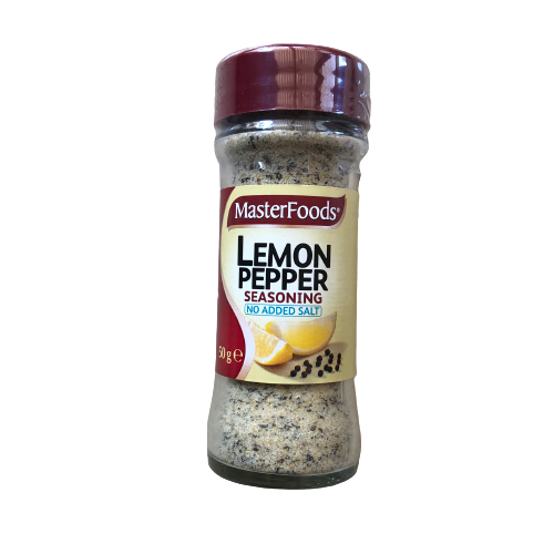 Masterfoods Lemon Pepper Seasoning (No Salt) 50g