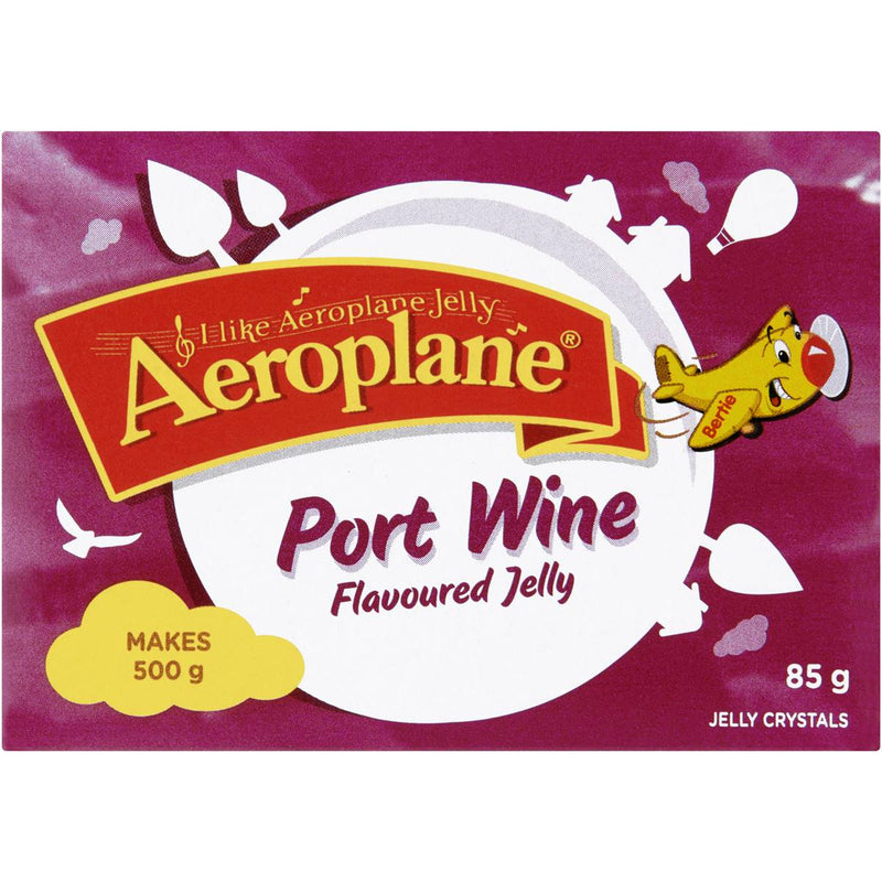 Aeroplane Original Port Wine Flavoured Jelly 85g