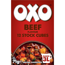 Oxo Beef Flavour (12 Stock Cubes) 71g