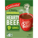 Continental Cup A Soup Classic Hearty Beef 4 Pack 55g