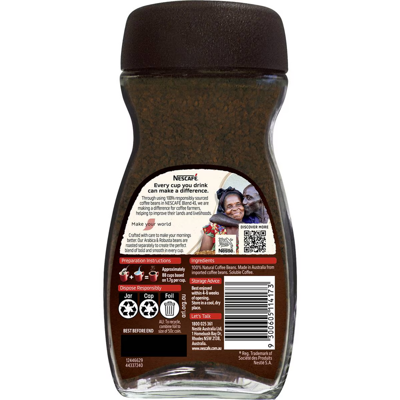 Nescafe Blend 43 Instant Coffee 150g