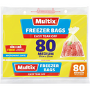 Multix freezer bags - 80 medium