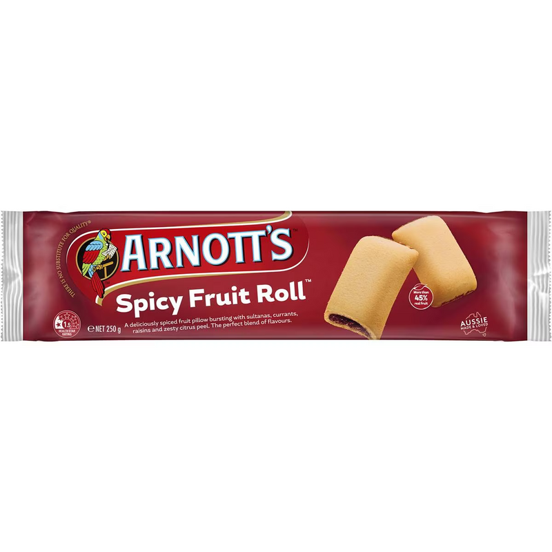 Arnott's Spicy Fruit Roll 250g