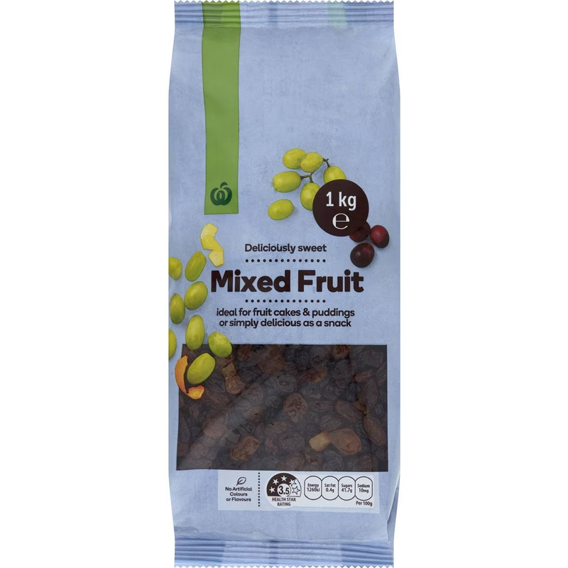 Woolworths Mixed Fruit 1kg