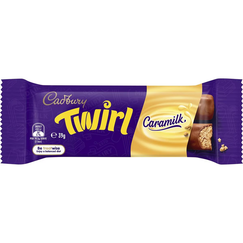 Cadbury Twirl Caramilk Bar 39g