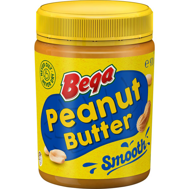 Bega Smooth Peanut Butter 470g