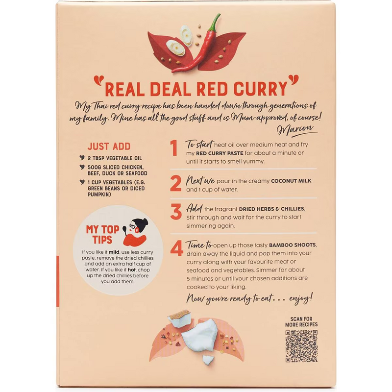 Marion's Kitchen Cooking Kit Thai Red Curry 394g