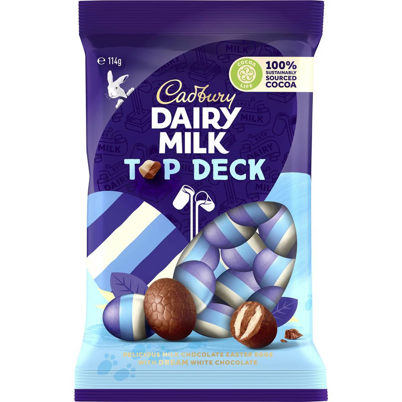 Cadbury Top Deck Eggs 114g