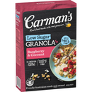 Carman's Granola Raspberry & Coconut Low Sugar 450g