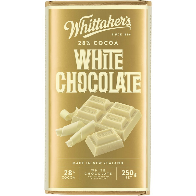 Whittaker's White Chocolate Block 250g
