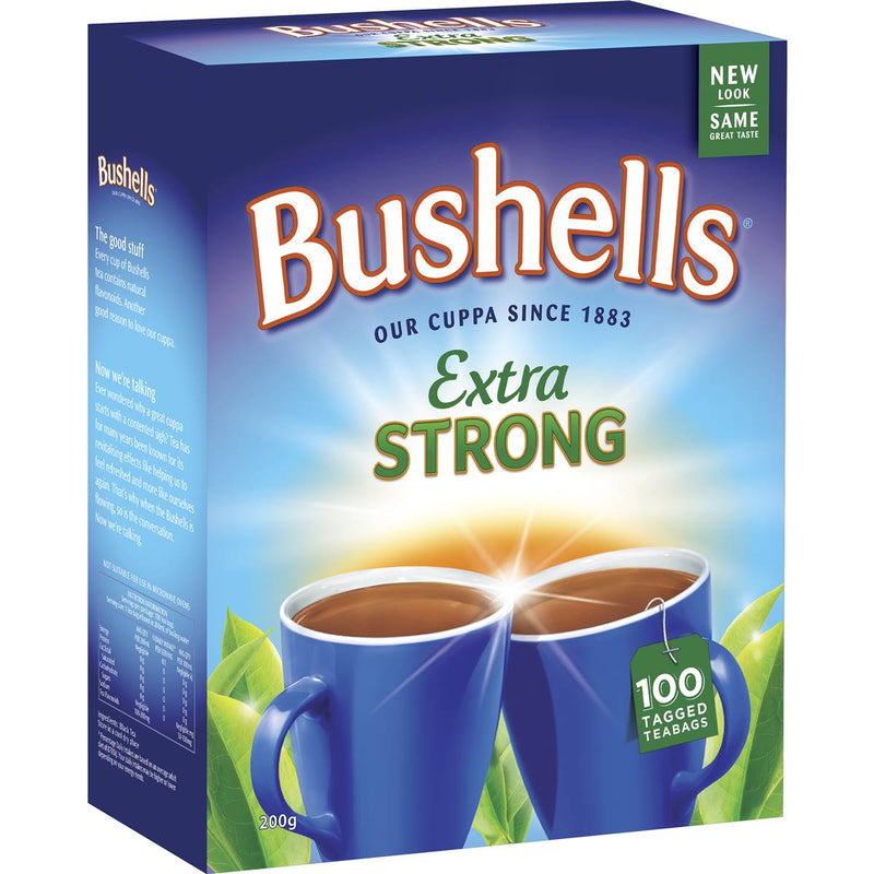 Bushells Black Tea Extra Strong 100 Pack 200g
