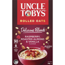 Uncle Tobys Rolled Oats Delicious Blends Raspberry, Almond & Vanilla 320g
