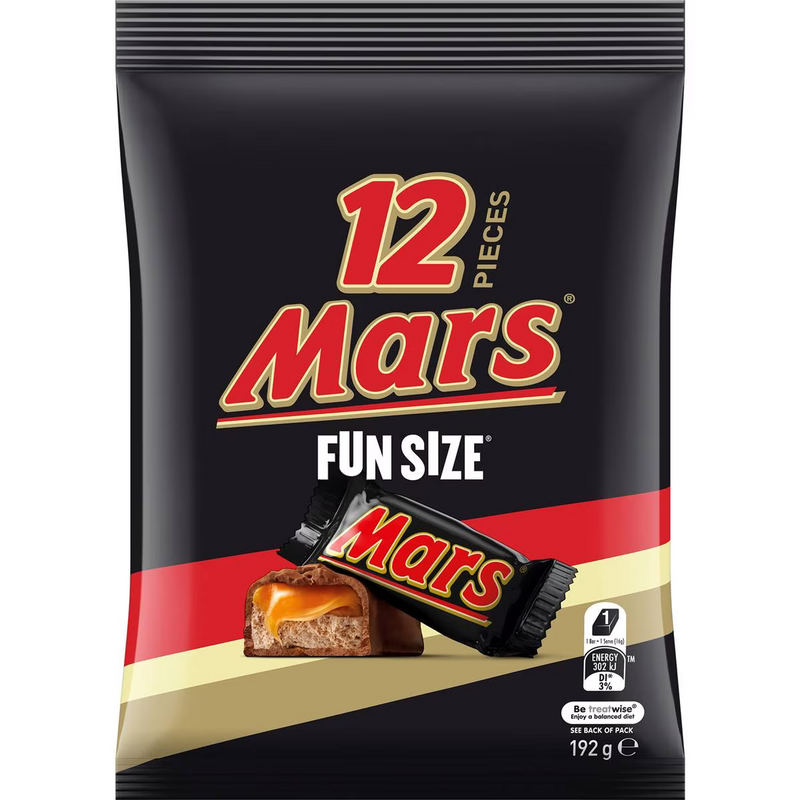 Mars Milk Chocolate Party Sharepack 12 Pack 192g