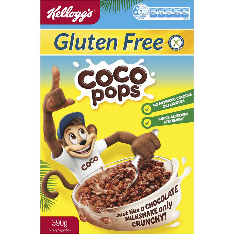 Kellogg's Gluten Free Coco Pops 390g