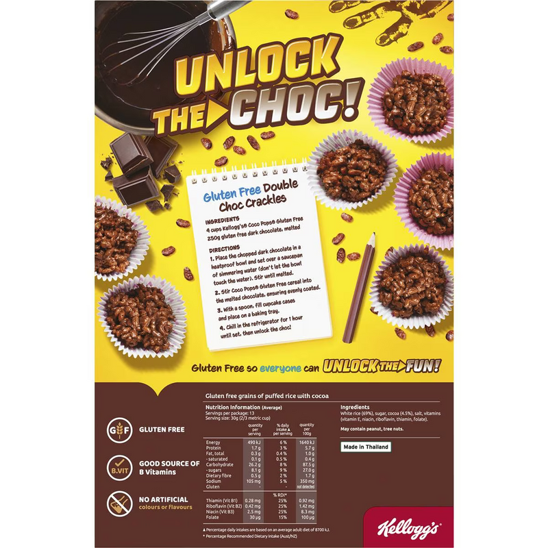 Kellogg's Gluten Free Coco Pops 390g