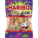 Haribo Sour S'ghetti Lollies 140g