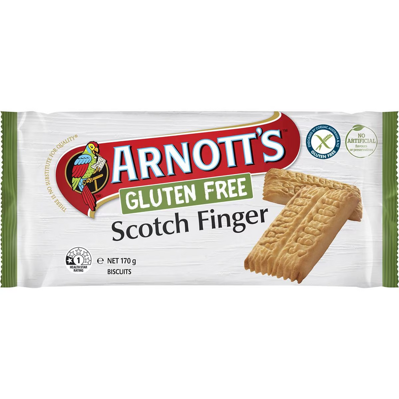 Arnott's Gluten Free Scotch Finger Biscuits 170g