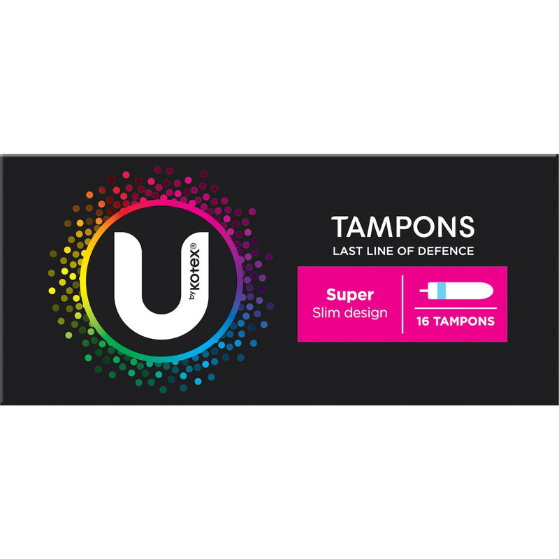 U by Kotex Tampons Super Super 16 Pack