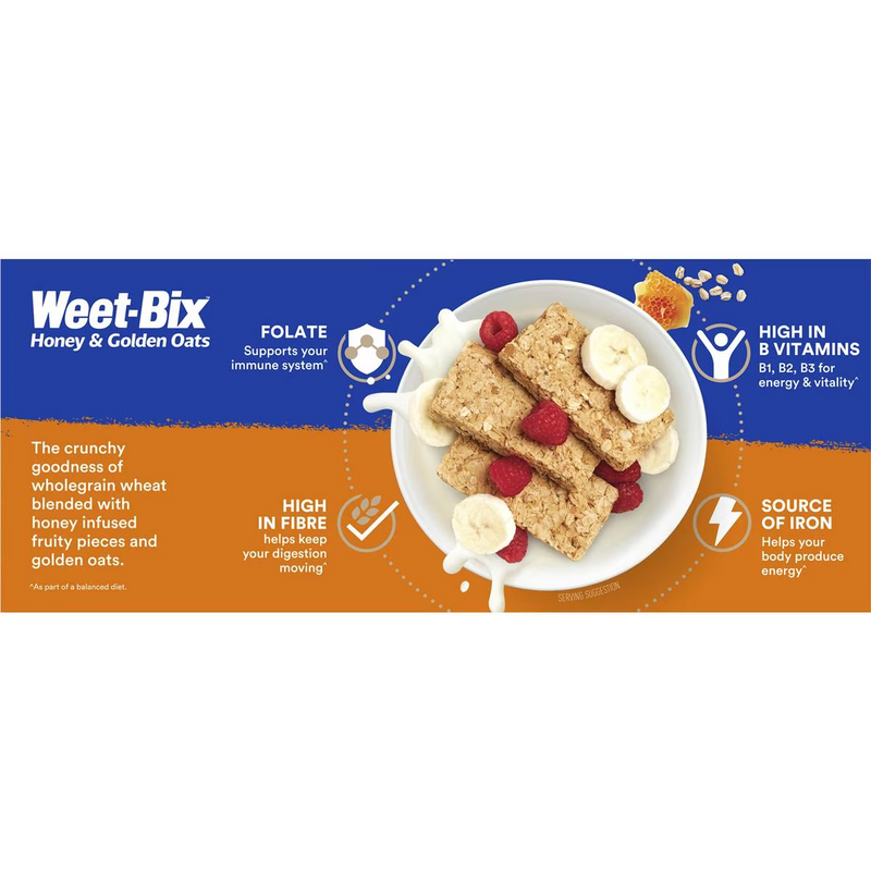 Sanitarium Weet-Bix Honey & Golden Oats 450g