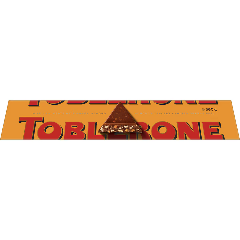 Toblerone Orange Milk Chocolate Bar 360g