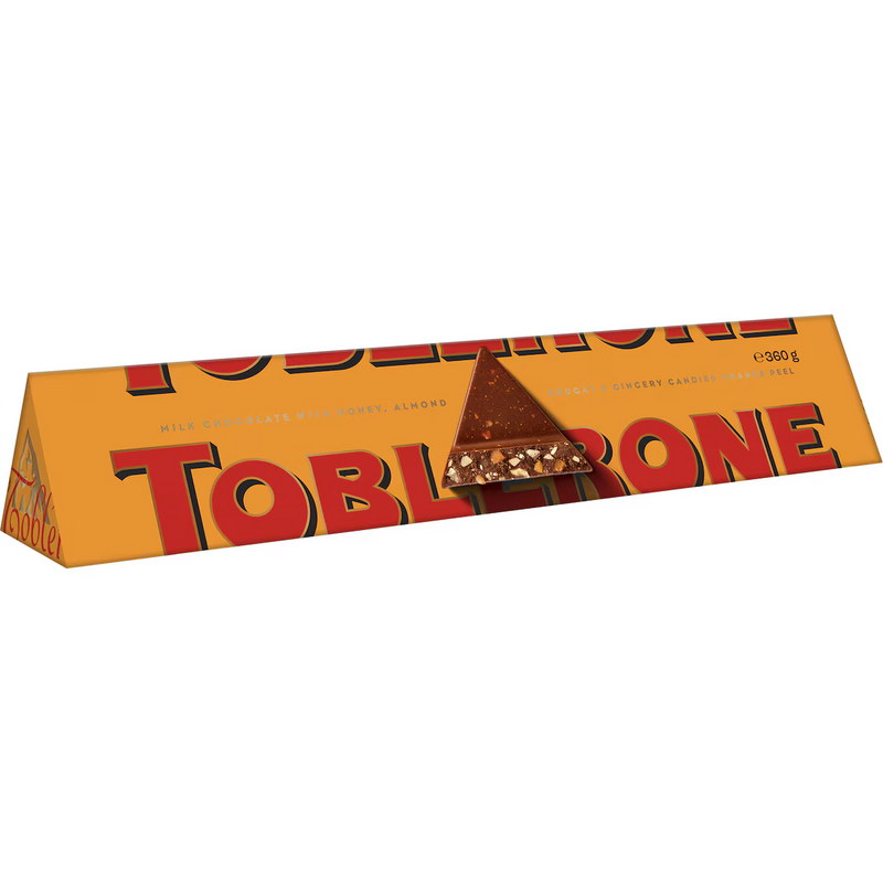 Toblerone Orange Milk Chocolate Bar 360g