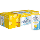 Mount Franklin No Sugar Lightly Sparkling Pineapple Water Cans 375ml - 10 Pack