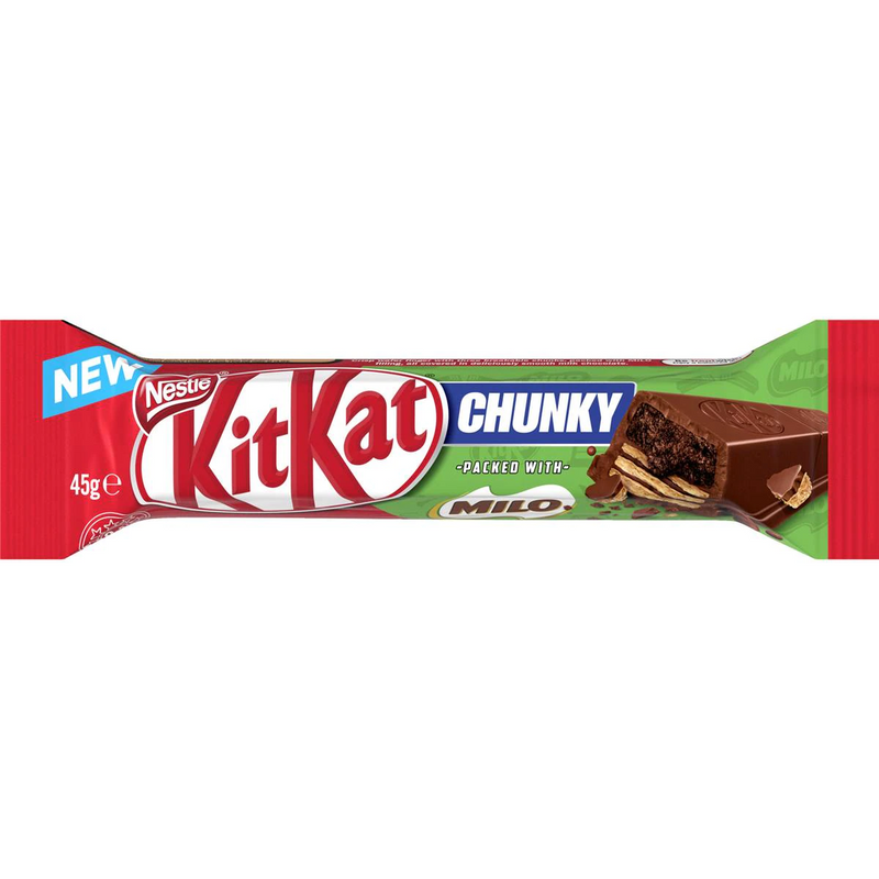 Nestle Kit Kat Chunky Packed with Milo Bar 45g
