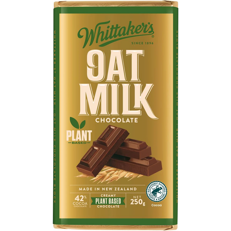 Whittaker's Oat Milk Chocolate Block 250g