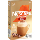 Nescafe Cappuccino Decaf Coffee Sachets 10 Pack 125g