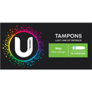 U By Kotex Mini Tampons 16 Pack