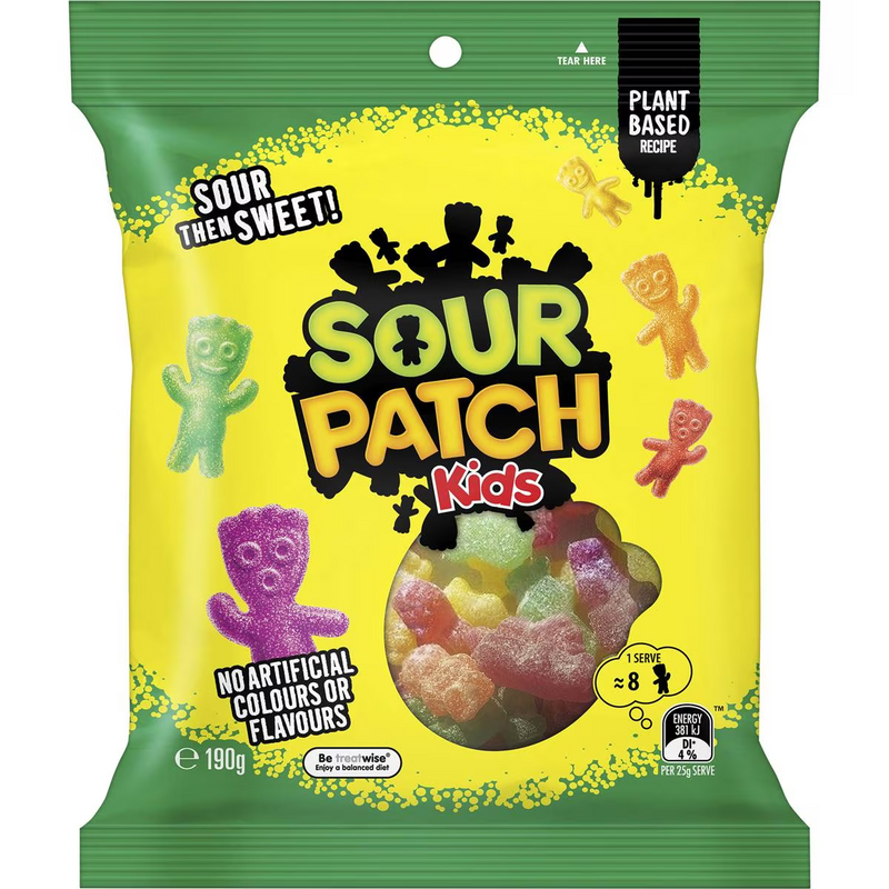 Sour Patch Kids Lollies Share Bag 190g