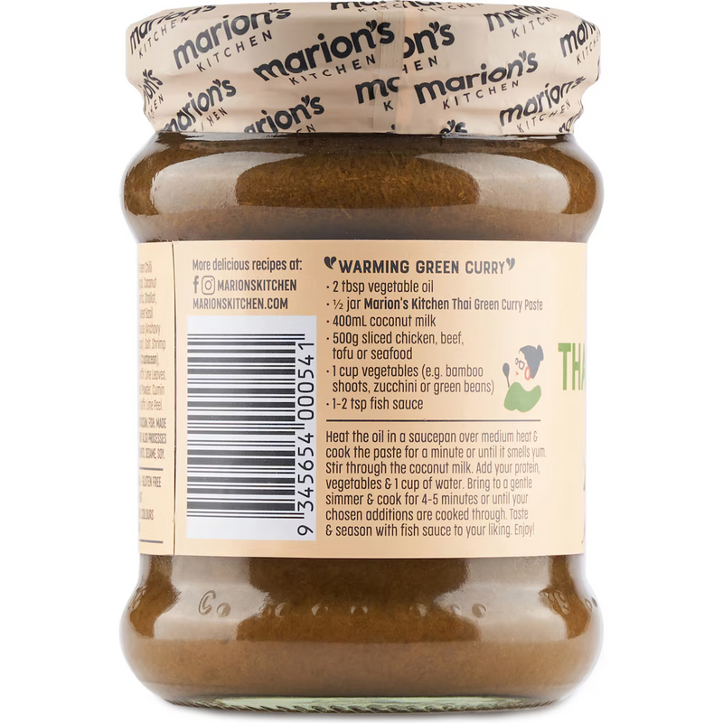 Marion's Kitchen Green Curry Paste 190g