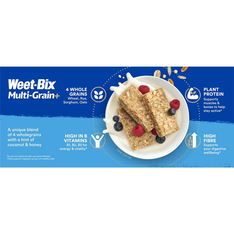 Sanitarium Weet-bix Multi-Grain Breakfast Cereal 575g