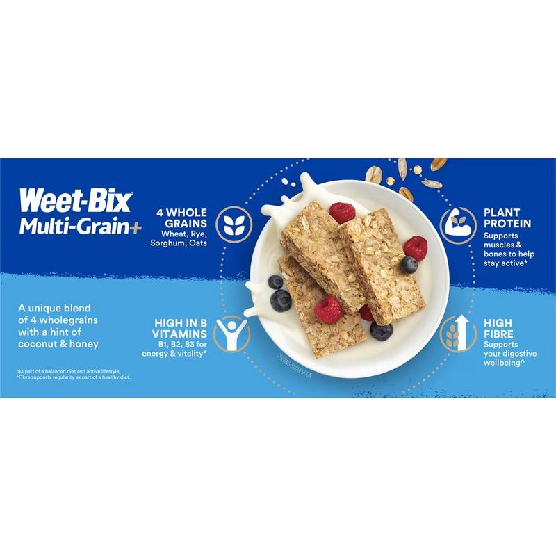 Sanitarium Weet-bix Blends Multi-Grain Breakfast Cereal 575g