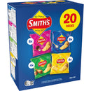 BB 1/2/26 | Smith's Crinkle Cut Potato Chips Lunchbox 20 Pack 380g