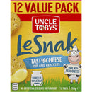 Uncle Tobys Le Snak Tasty Cheese Dip & Crackers 264g