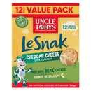 Uncle Tobys Le Snak Cheddar Cheese Dip & Crackers 264g