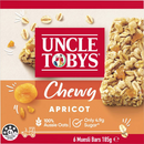 Uncle Tobys Muesli Bars Chewy Apricot 6 Pack 185g