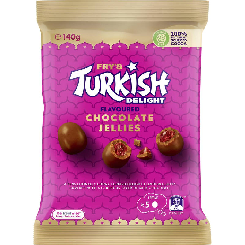 Cadbury Fry's Turkish Delight Bites 140g