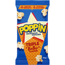 Poppin Microwave Popcorn Triple Butter Flavour Explosion 100g