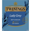Twinings Lady Grey Tea 100 Tea Bags 200g